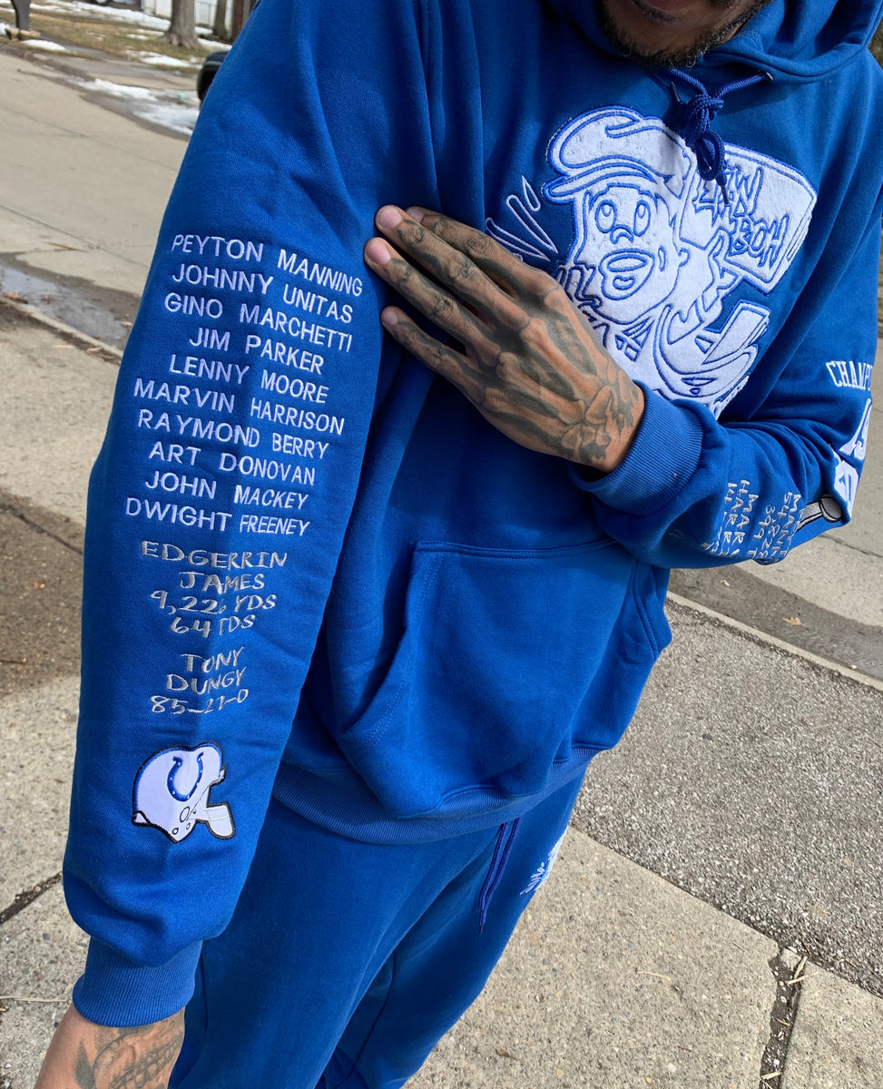 EtanBoh X Colts - Hoodie & Jogger pants – EtanBoh Clothing