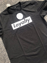 Load image into Gallery viewer, Loyalty - tee black/white